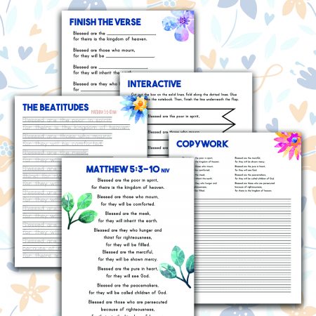 Beatitudes Memory Pack
