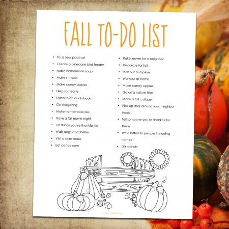 Fall To-Do List